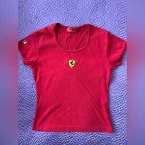 Brand new Ferrari red top